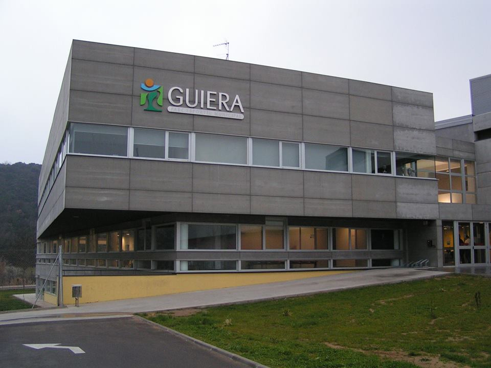 Vista de les instal·lacions del Parc Esportiu Municipal de Guiera