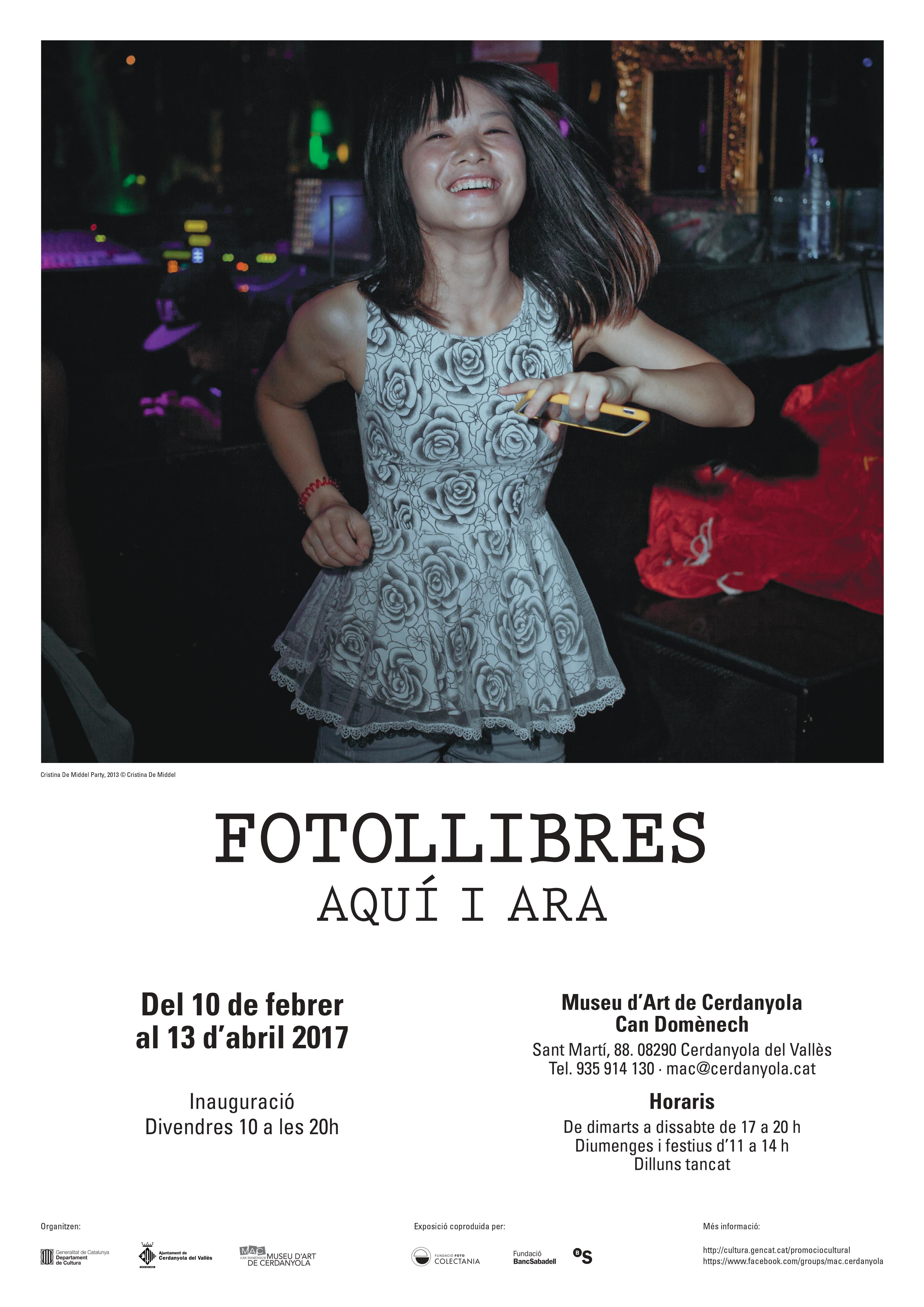 Cartell de la mostra Fotollibres