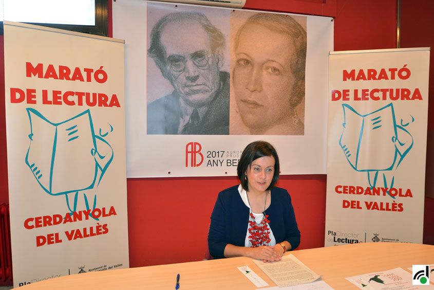 Elvi Vila va presentar el programa d'activitats de Sant Jordi
