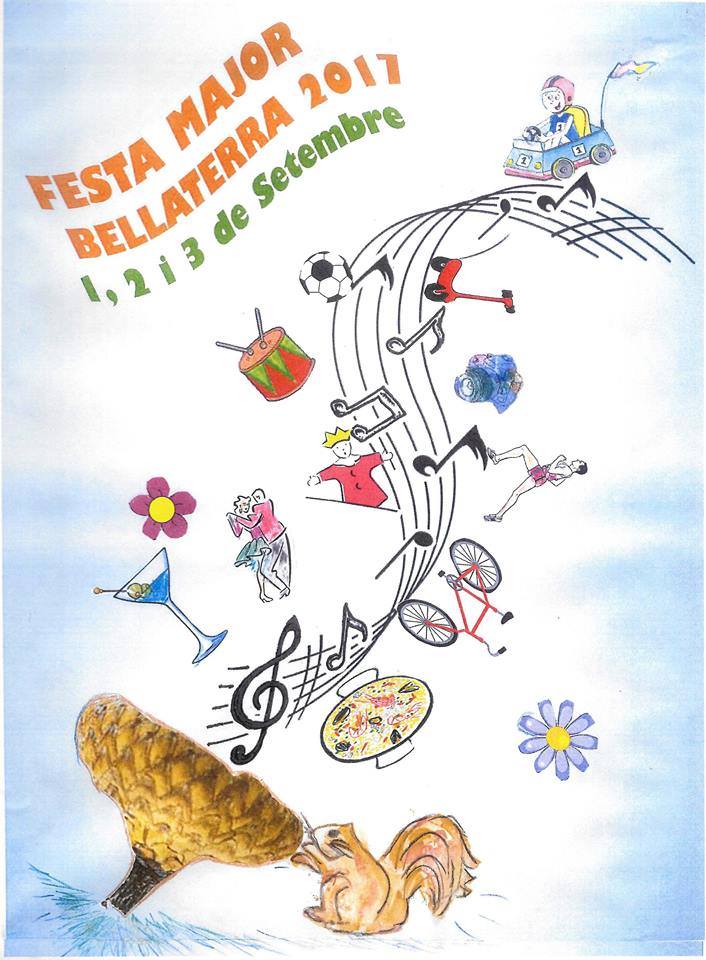 Cartell de la Festa Major de Bellaterra 2017