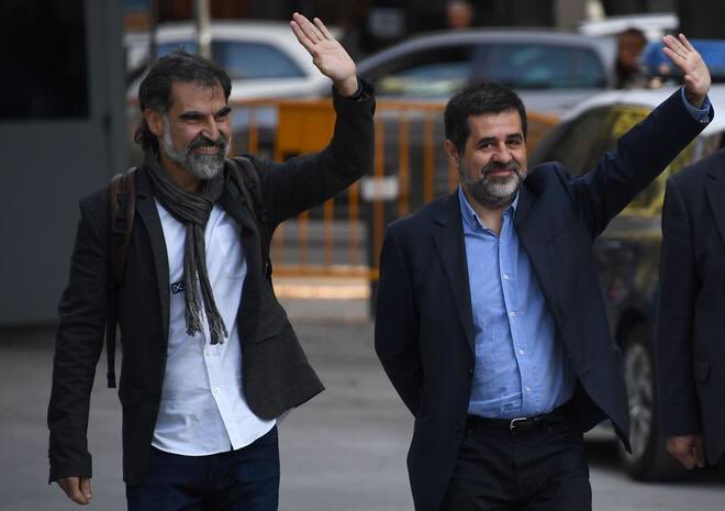 Jordi Cuixart i Jordi Sànchez