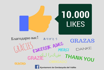 El Facebook de l'Ajuntament de Cerdanyola supera els 10 mil m'agrada