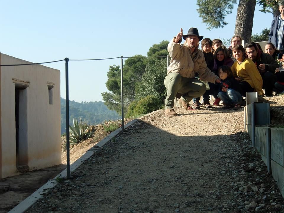 Un moment d'una de les activitats realitzades en motiu de l'exposició