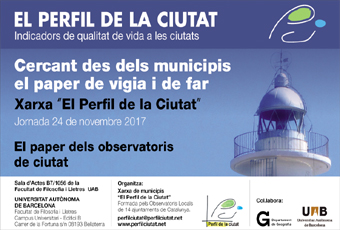 Cartell Jornada El perfil de la Ciutat