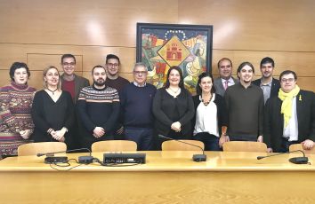 Fotografia de les persones assistents a la reunió