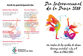 Cartell Dia Internacional Dansa Cerdanyola