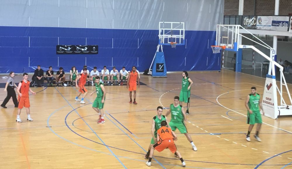 Partit de bàsquet del sènior B del CB Cerdanyola