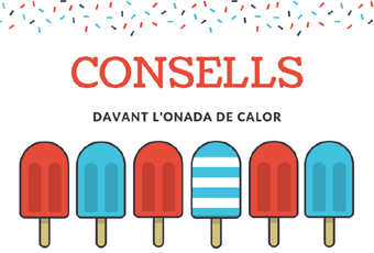 Cartell Consells davant onada de calor