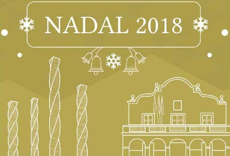 Part de la portada de la Revista de Nadal