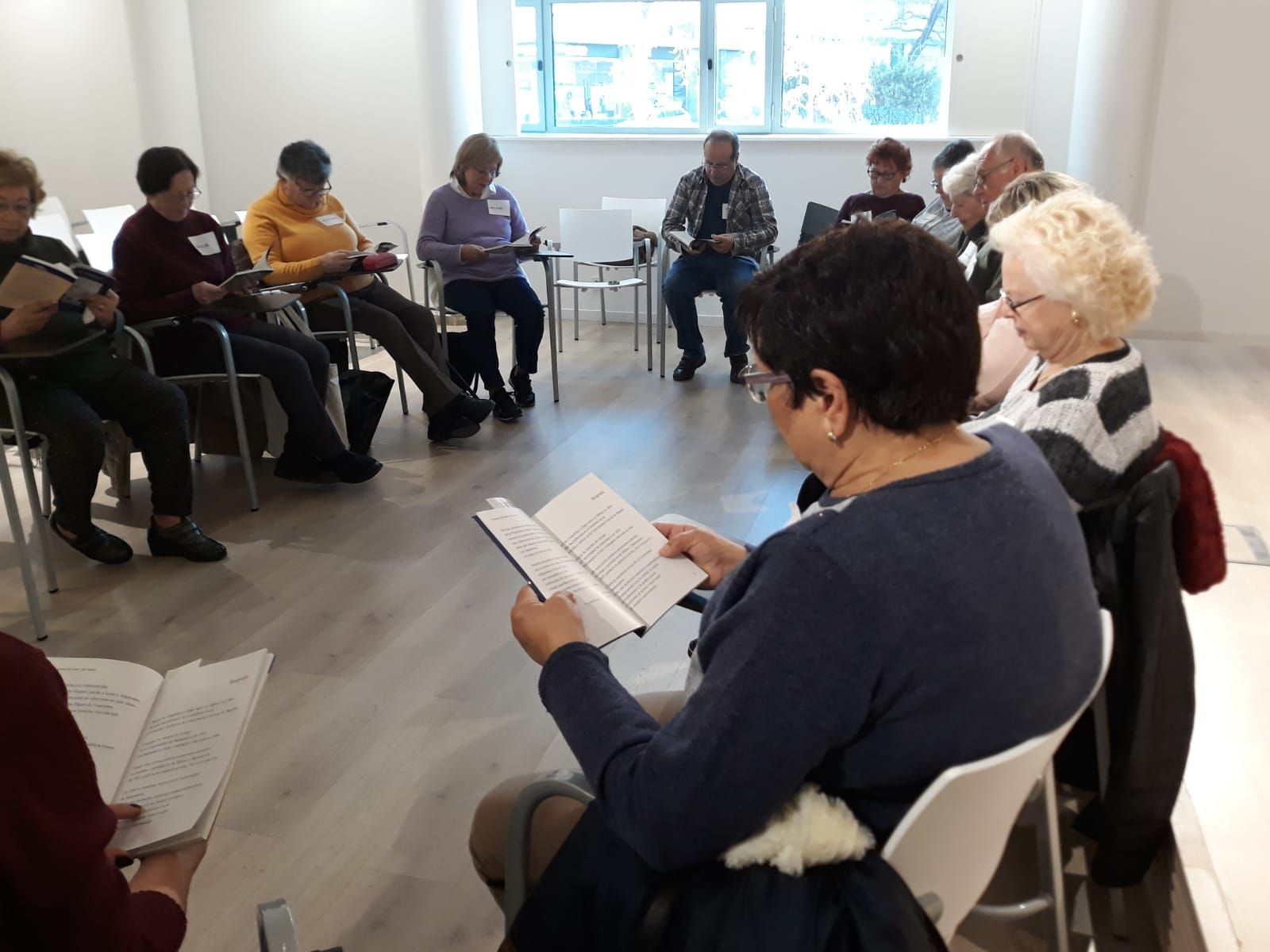 El club de lectura en veu alta de la Biblioteca Central