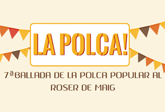 Part del cartell anunciant assaigs Polca