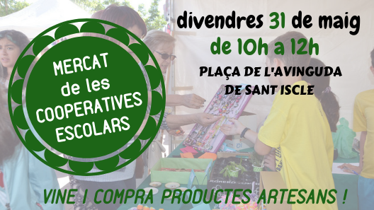 Cartell Mercat Cooperatives Escolars