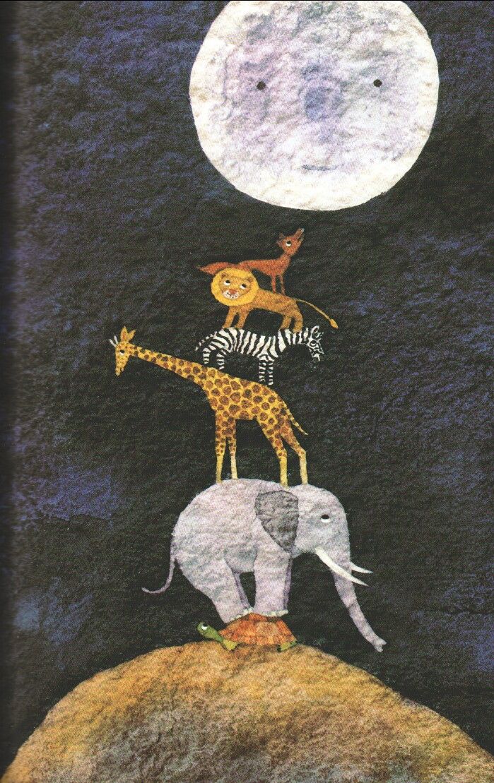 Il·lustració del llibre 'De què fa gust la lluna?