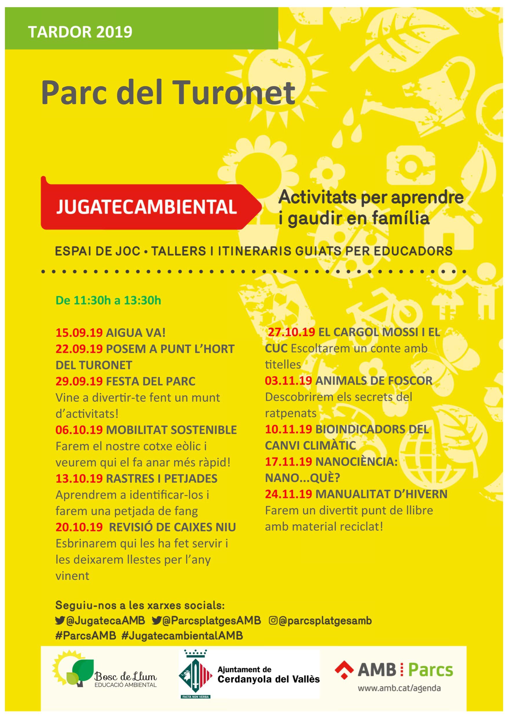 Les activitats de la Jugatecambiental