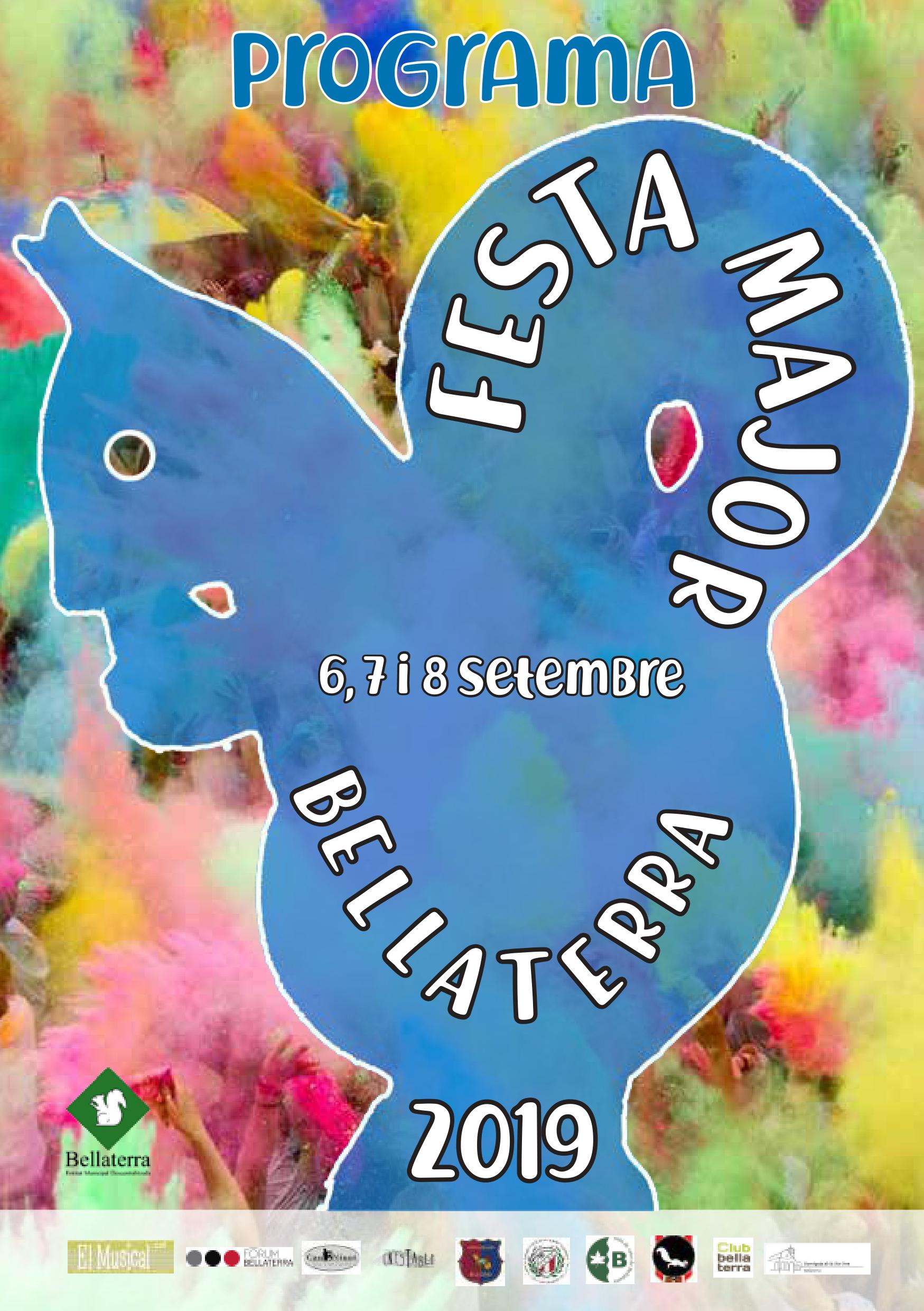 Cartell de la Festa Major de Bellaterra 2019