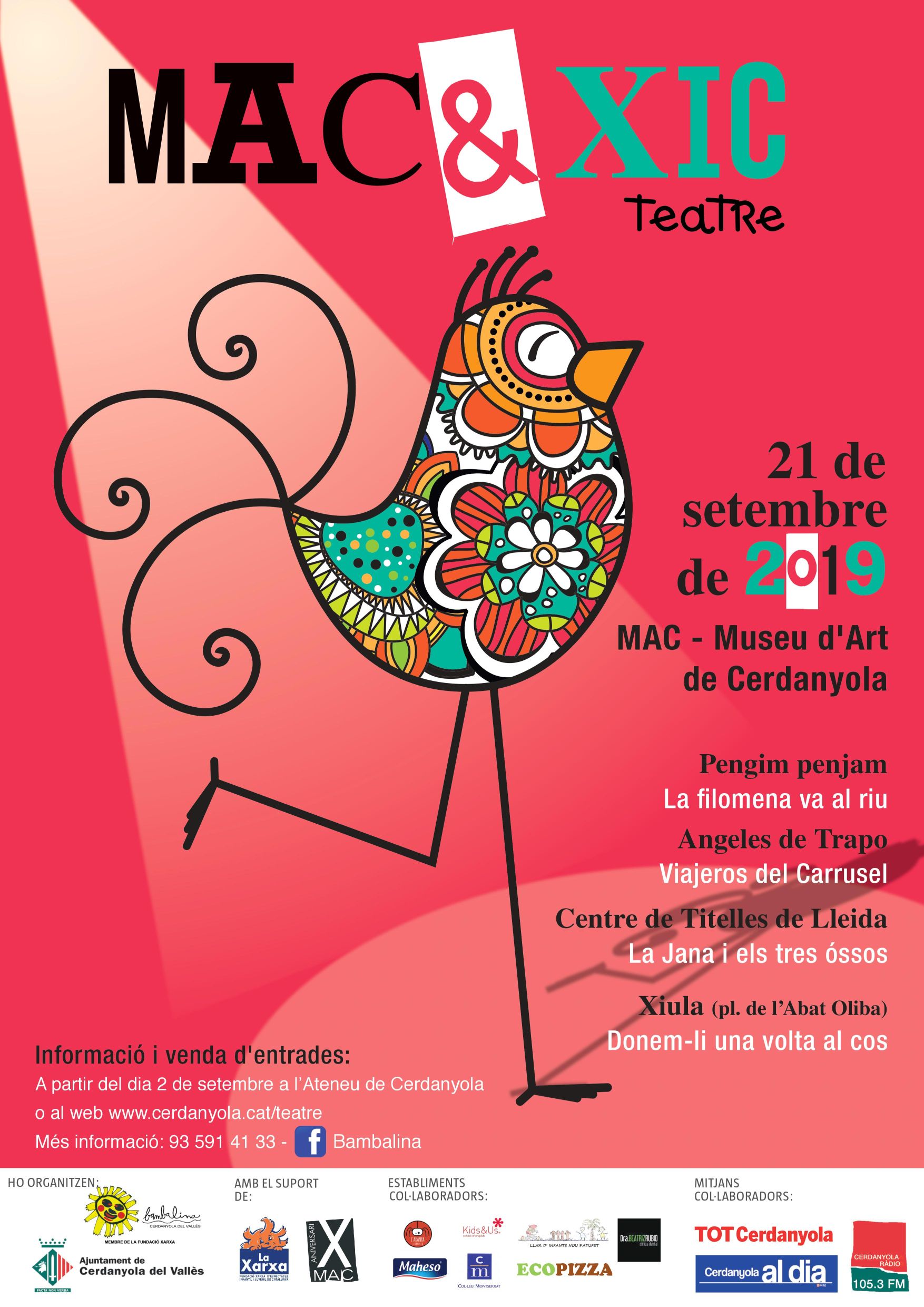 Cartell del MAC&Xic 2019