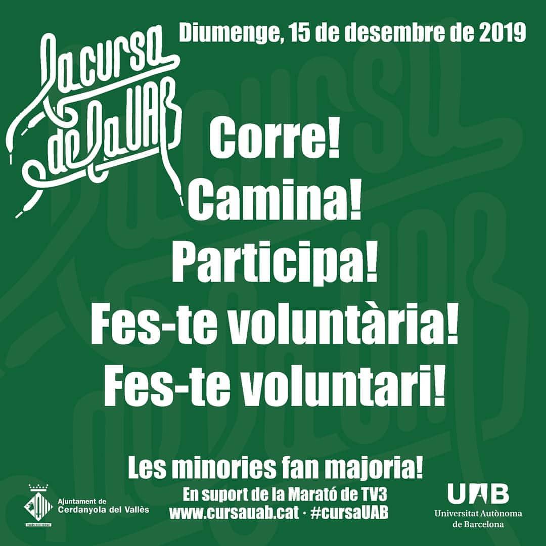 Imatge promocional de la cursa UAB 2019