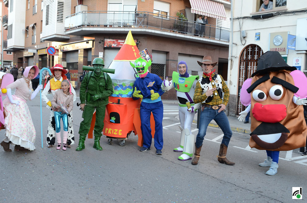 Comparsa de Carnaval. Imatge d'arxiu.