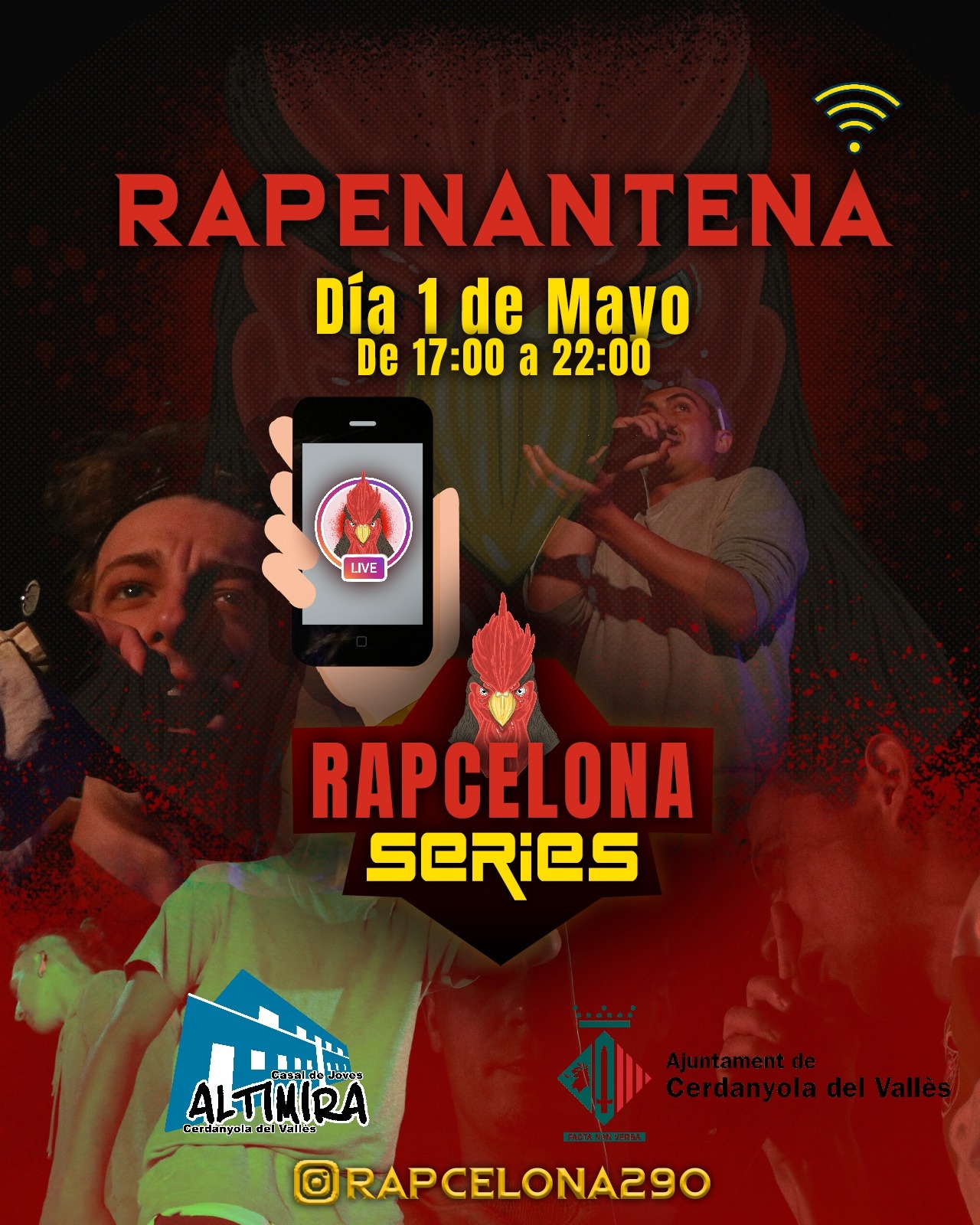 Cartell del RapEnAntena