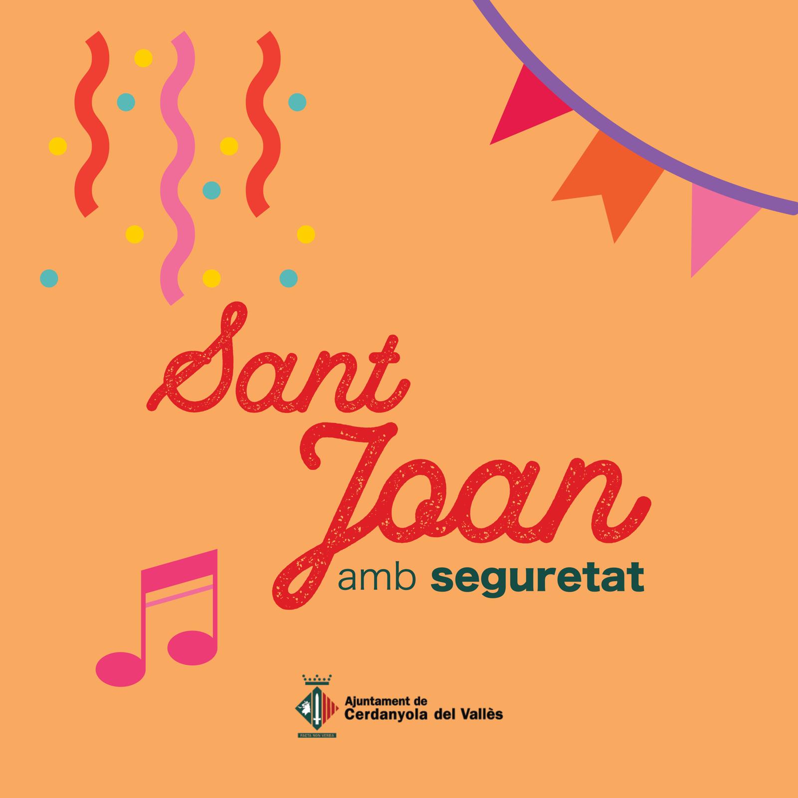 Imatge Sant Joan amb seguretat