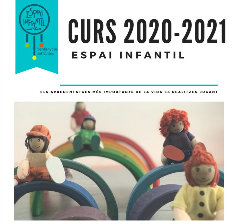 Imatge curs 2020-2021 de l'Espai Infantil