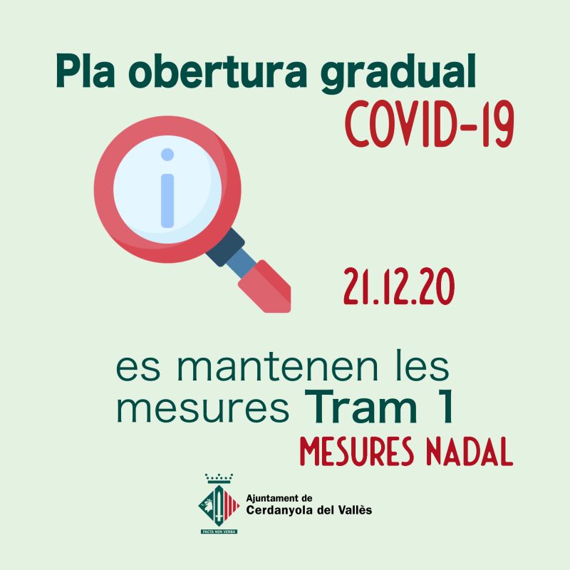 imatge mesures COVID Nadal