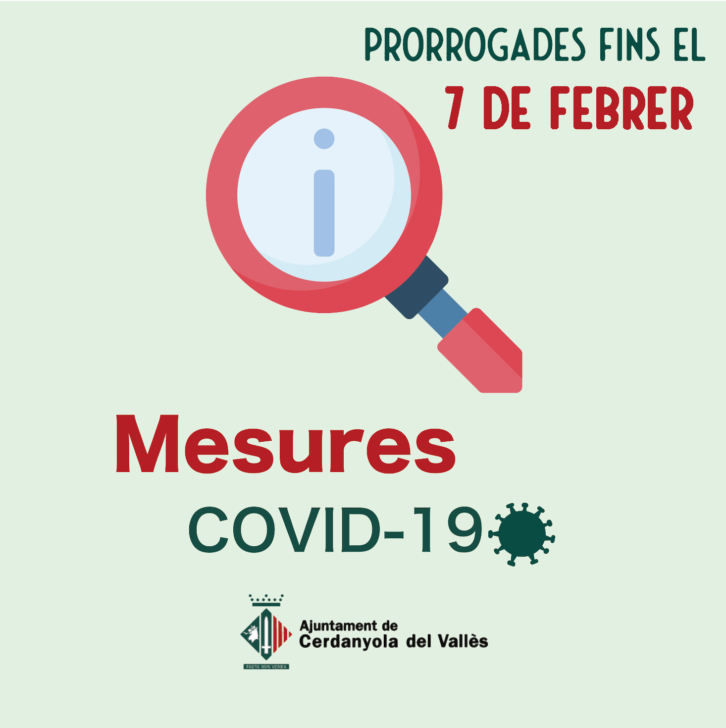 imatge pròrroga mesures COVID