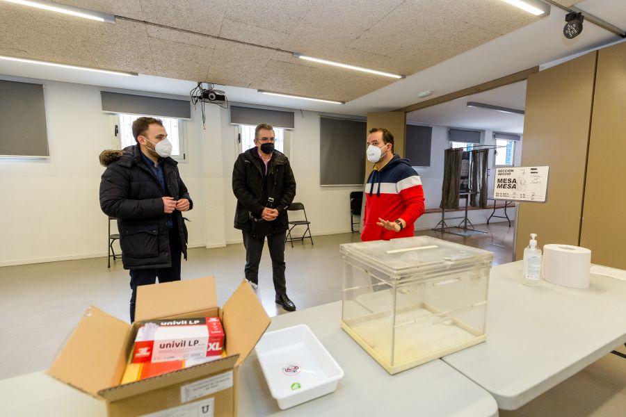 foto col·legi electoral preparat