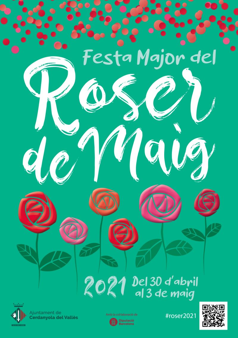 Cartell guanyador del concurs Roser de Maig 2021 Cartell guanyador del concurs Roser de Maig 2021