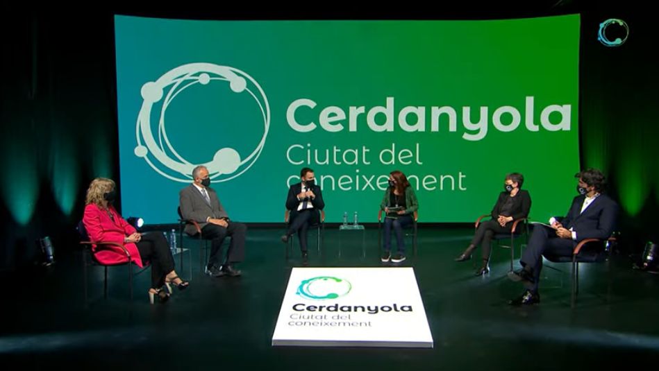 Moment de la presentació Cerdanyola Ciutat del Coneixement