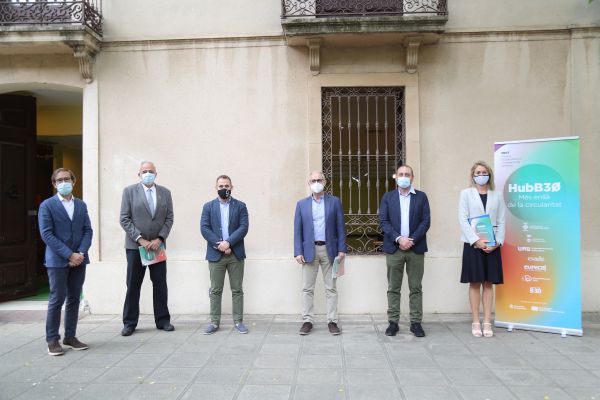 Xavier López, Javier Lafuente, Carlos Cordón, Josep Monràs, Carlos Valero i Lisa Hehenberger (Foto: Núria Puentes)