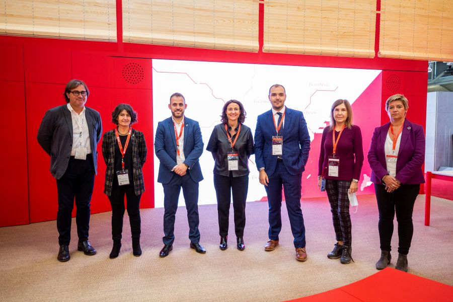 foto de grup delegació Barcelona Expo Real Munic