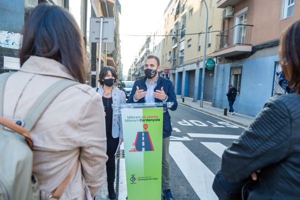 L'alcalde i la regidora d'Urbanisme han presentat el Pla d'Asfaltat als mitjans de comunicació