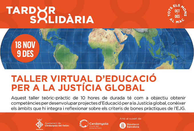 Imatge adaptada Taller virtual d’Educació per a la Justícia Global