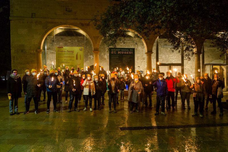 participants en el Camí de Justícia