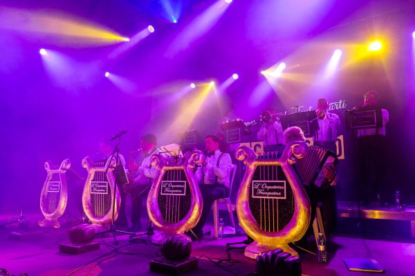 Actuació de l'Orquestrina Franquesina a la Festa de Sant Martí 2020