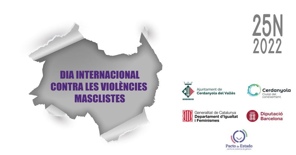 Imatge del Dia Internacional Contra les Violències Masclistes 2022 a Cerdanyola