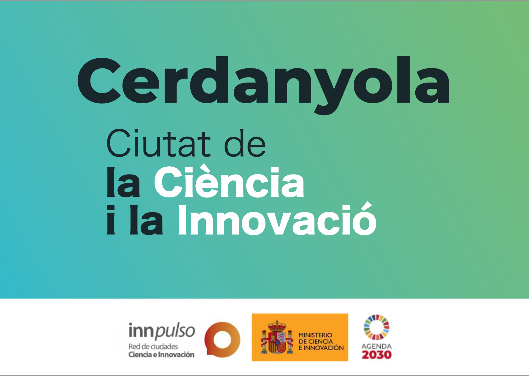 L’Ajuntament de Cerdanyola contracta un agent local d’innovació