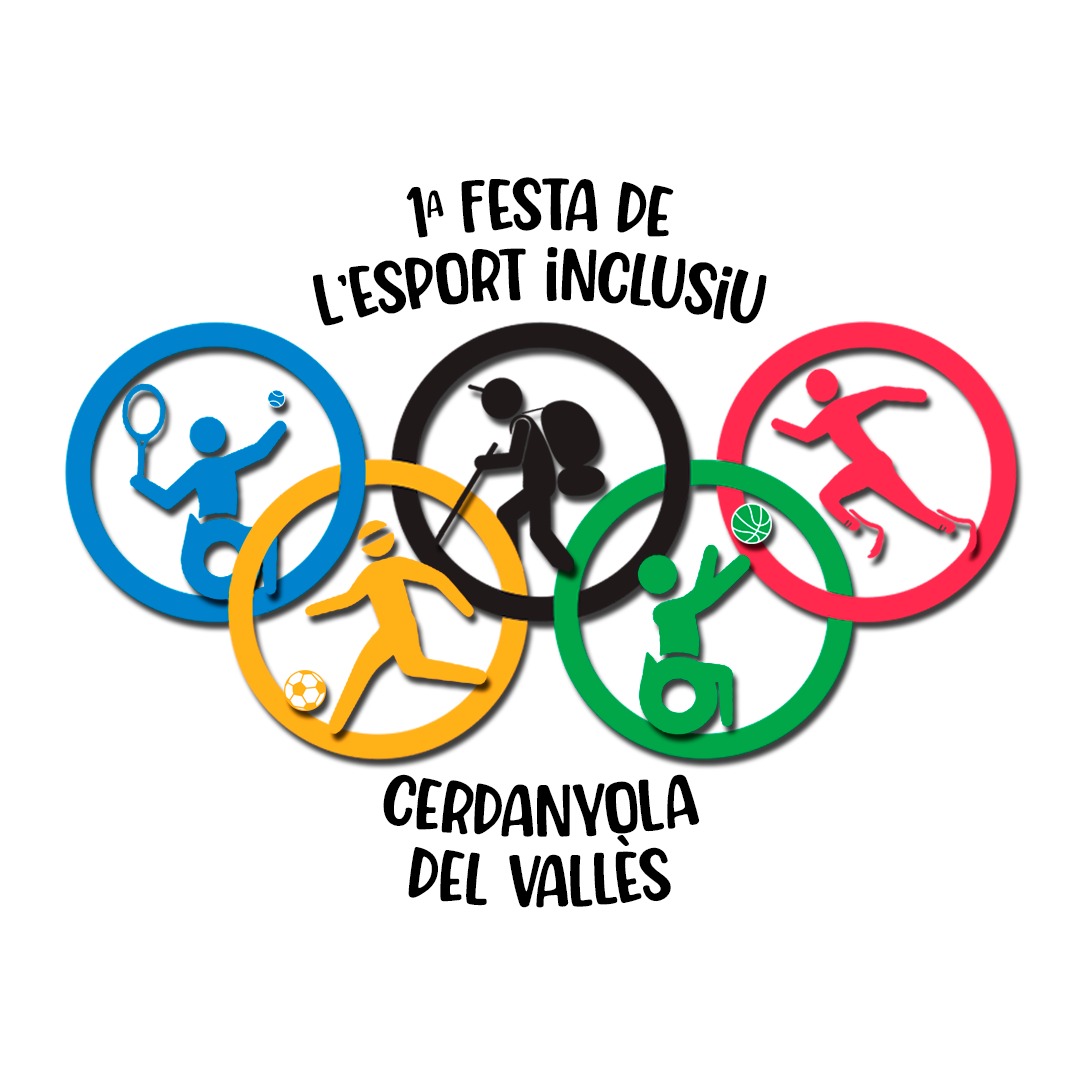 logo 1a Festa de l’Esport inclusiu de Cerdanyola