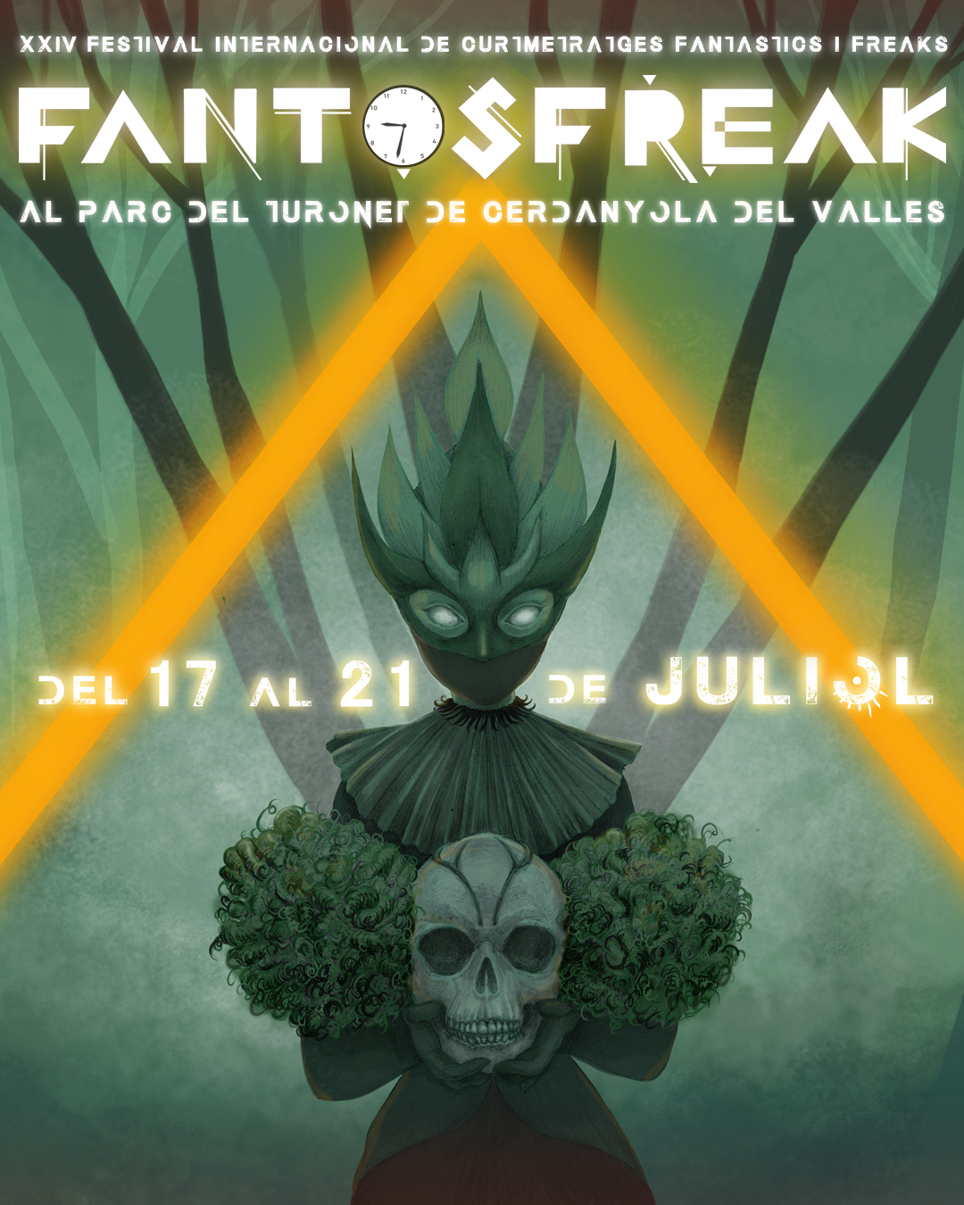 Cartell Fantosfreak 2023 (Maika Dengrá)