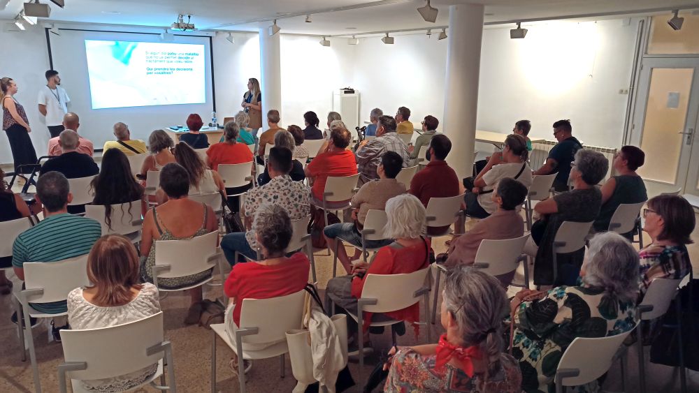 Les primeres xerrades de l'Escola de Salu han tingut una molt bona assistència