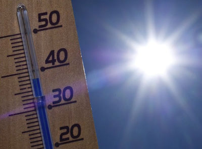 imatge de recurs calor intensa
