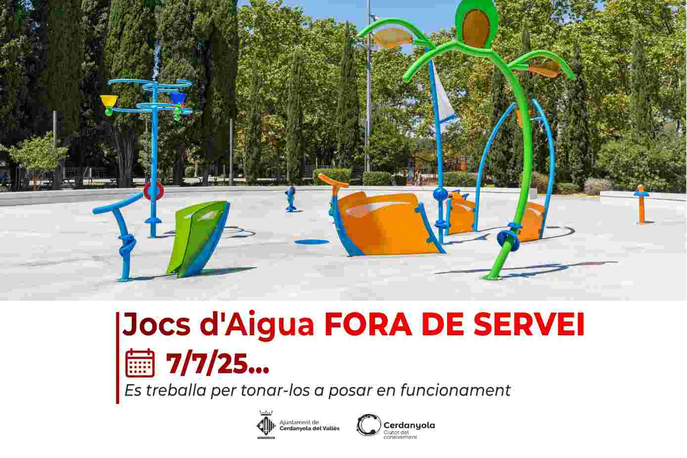 Jocs Aigua Fora Servei