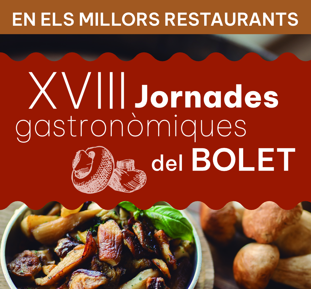 Imatge Cartell Jornades Gastronòmiques del Bolet