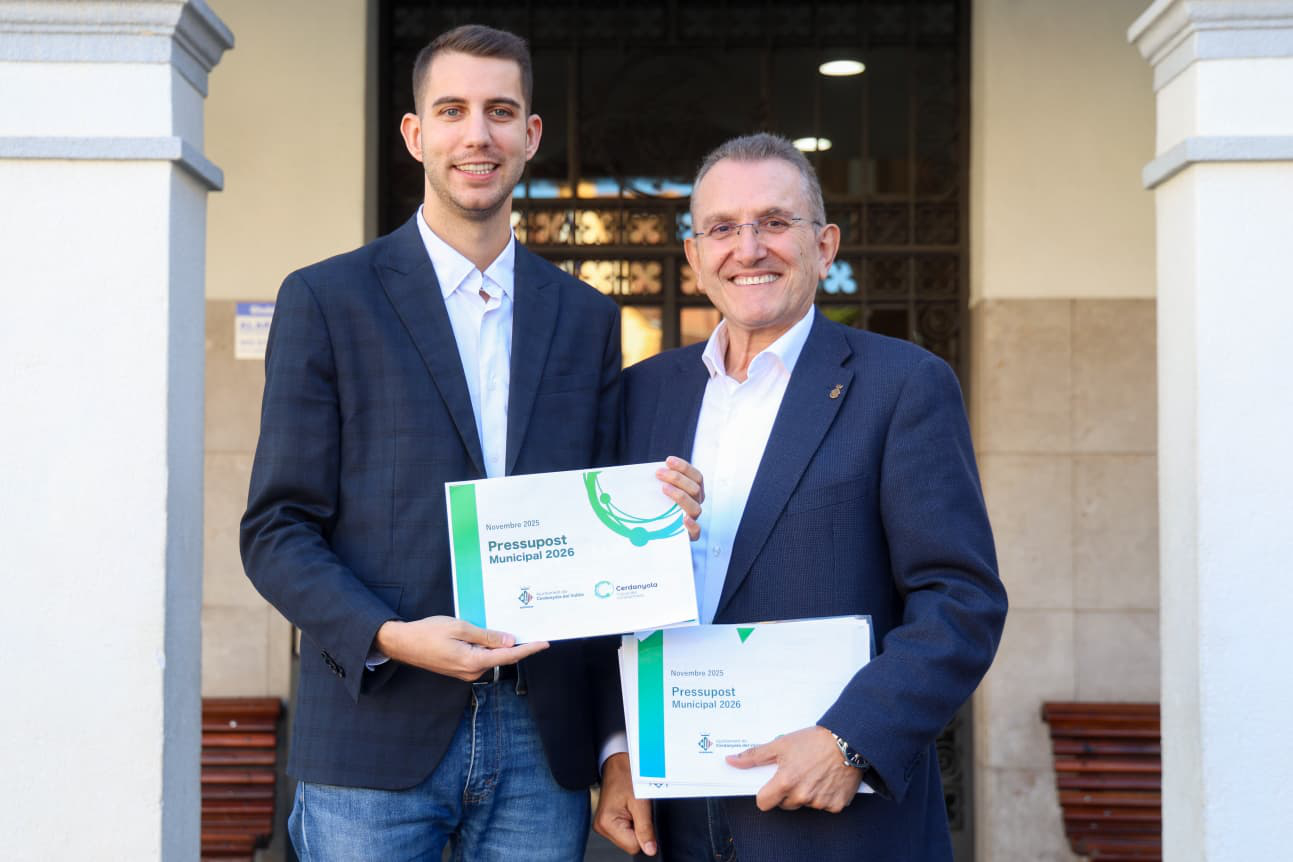 David González i Javier Sánchez han estat els encarregats de presentar la proposta de pressupost 2026