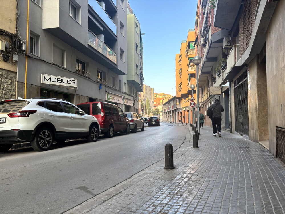 Tram del Carrer González que quedarà afectat per les obres