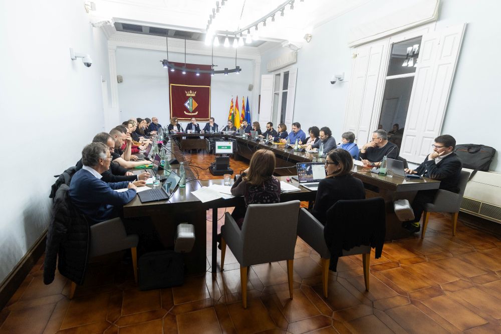 foto d'arxiu del ple municipal