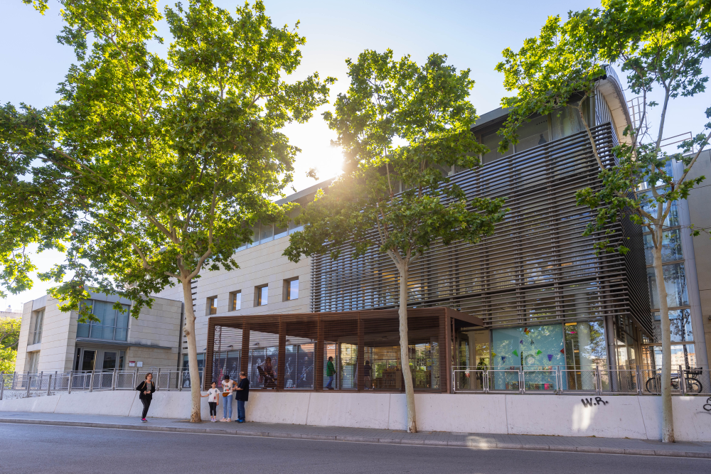 Façana de la Biblioteca