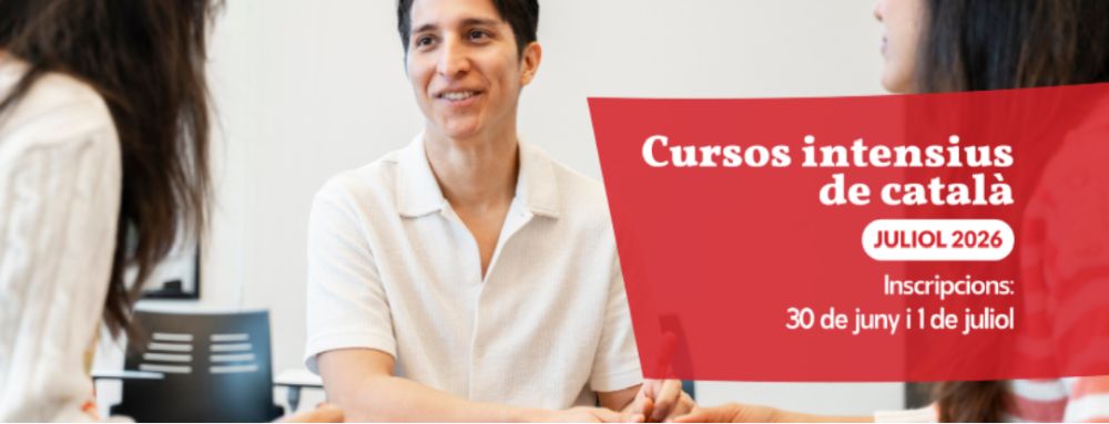 Imatge Cursos Intensius d'Estiu de Català 2026