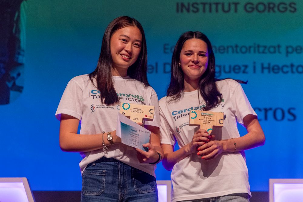 Ceclia Liu i Mar Jiménez, guanyadores del Cerdanyola Talent Factory 2026